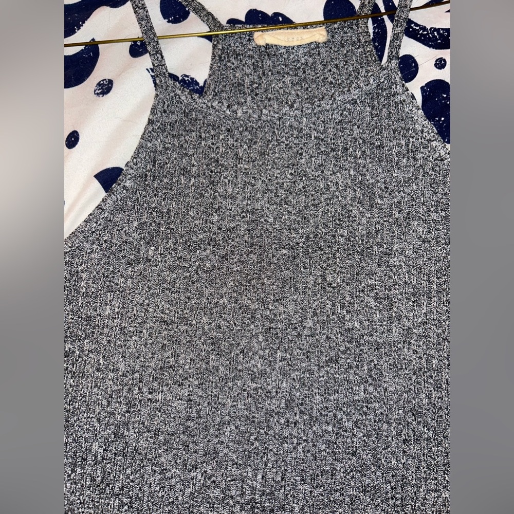 Poetry Grey Ribbed Top - Picture 6 of 8